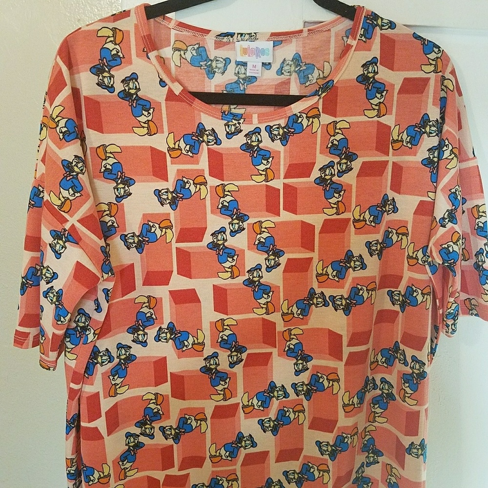 Disney Donald duck lularoe NWOT medium irma
